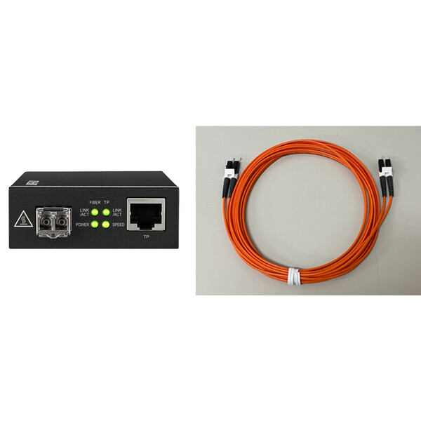 DELA ネットワークスイッチオプション【光ファイバーケーブル：3.0m】（光メディアコンバータ/SFP光トランシーバ/光ファイバーケーブルのセット） OP-S100/030 DELA｜Joshin web 家電とPCの大型専門店