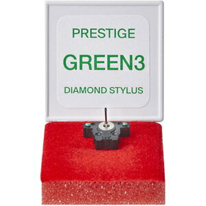 グラド Prestige Green3（交換針） GPGR3Rコウカンバリ GRADO