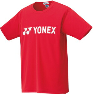 YO-16501J-496-J130 ヨネックス ジュニア ドライTシャツ(サンセットレッド・サイズ