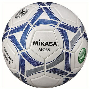 Mc55 Wbln ミカサ サッカーボール 5号球 人工皮革 Mikasa 検定球5号 ホワイト ブルー Andapt Com