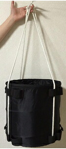 ジャッカル ジャッカル　ロープ取替え式荷揚げバケツ　鉄板入り JNB-FXL