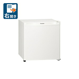 （標準設置料込_Aｴﾘｱのみ）パナソニック 45L 1ドア冷蔵庫（直冷式）オフホワイト【右開き】 NR-A50D-W Panasonic 冷蔵庫　小型　1ドア [NRA50DW]