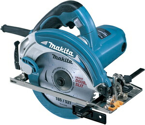 マキタ 100V 電動マルノコ 165mm レーダーダブルスリットチップソー付 5637BA makita