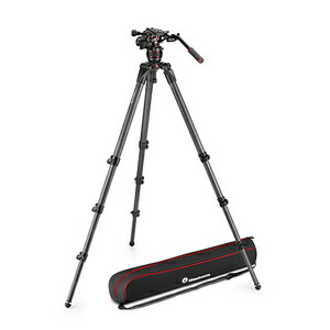 マンフロット ナイトロテック608映像媒体雲台 + 536炭素三脚 MVK608CTALL Manfrotto