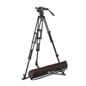 マンフロット ナイトロテック608映像媒体雲台+軽銀ツイン三脚GS MVK608TWINGA Manfrotto