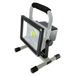 矢田電気 充電式LED投光器 1800ルーメン F026R-20W