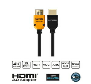 コーズ HDMIケーブル(7.5m・1本) PRS3O-HD0750 Kordz PRS3 ACTIVE OPTICAL（AOC）シリーズ