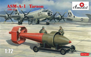Aモデル 1/72 米・ASM-A-1ターザン5.5t誘導爆弾【AMN72013】 プラモデル画像