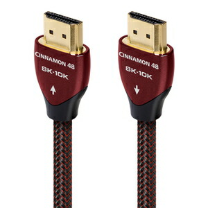オーディオクエスト 48Gbps 8K相応うHDMI有線テレビ(1.0m・1本)《Cinnamon》 CIN48G/1M audioquest《Cinnamon48(桂皮)》