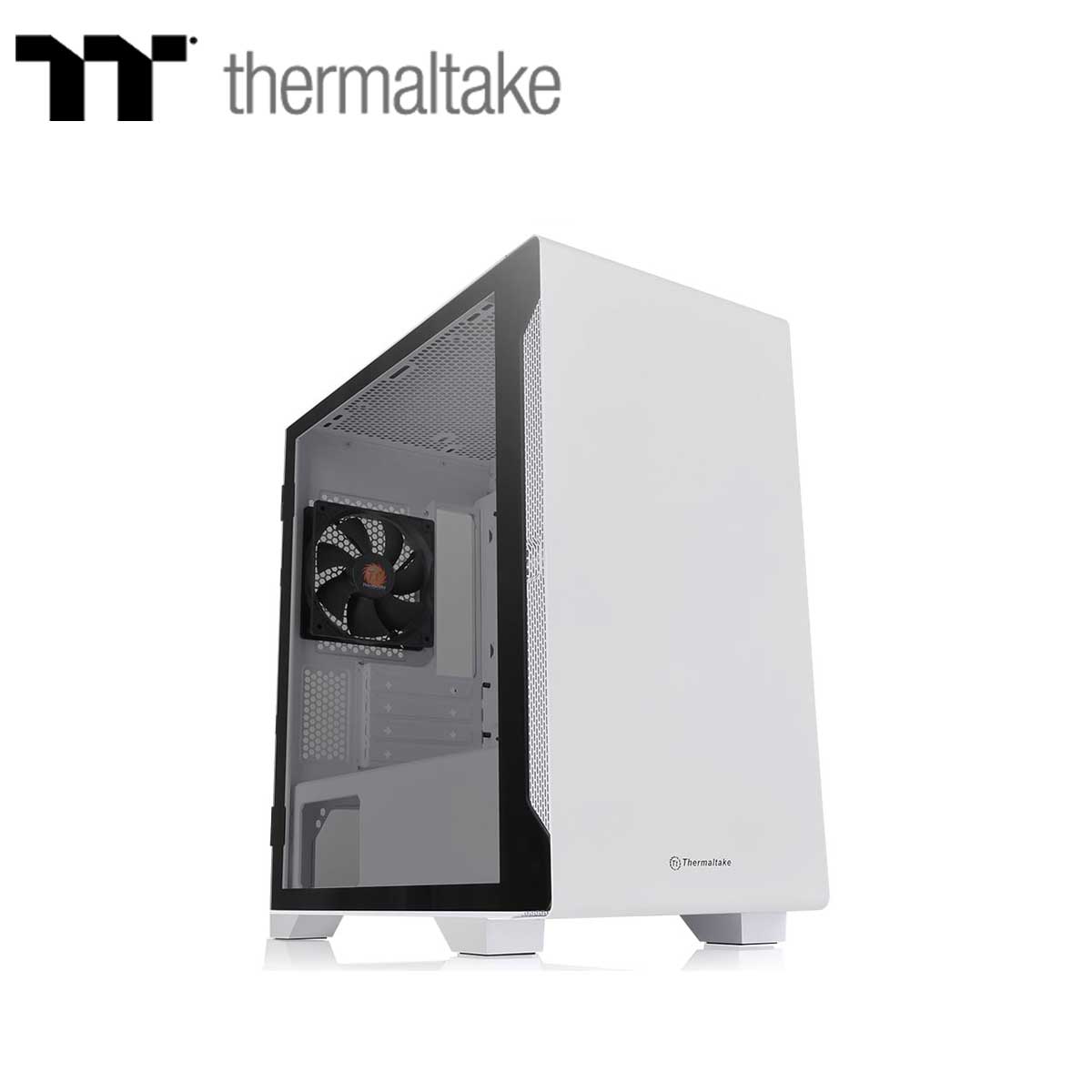 Thermaltake｜サーマルテイク ミニタワー型PCケース S100 TG（ホワイト） CA-1Q9-00S6WN-00