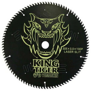 MAT-KT305 YAMASHIN キングタイガー(305×100P) KING TIGER 木工用 チップソー