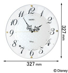 セイコー 電磁波掛時計 SEIKO Kiss ＆ Heart FS-513-W [FS513W]【返品カテゴリー化A】