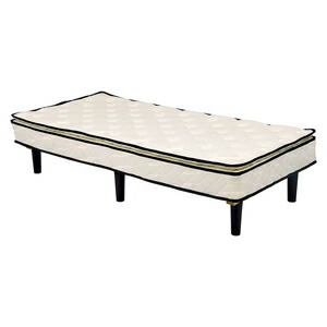 HAGIHARA(萩原) ポケットコイルマットレスベッド(白いこと) KMB-3108WH  [KMB3108WH]