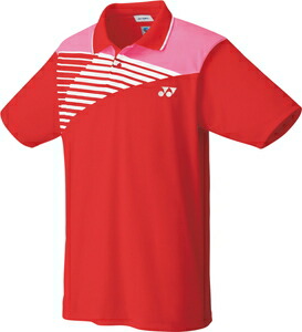 Yo 496 S ヨネックス コンペyシャツ 入り方丹赤 大きさ S Yonex ユニセックス Arsn Sn