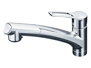 KVK 台付き1穴 シングル混合栓（キッチン用） KM5021TCK 【水栓】KVK [KM5021TCK]｜Joshin web 家電とPCの大型専門店