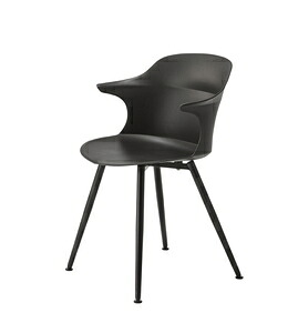 東谷 アヴァン チェア(ブラック) CL-507BK [CL507BK]