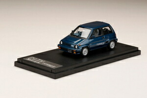 MARK43 1/43 ホンダ CITY TURBO II トニックブルーメタリック【PM43139BL】 ミニカー
