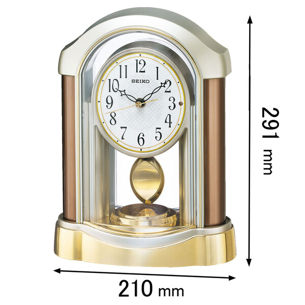 セイコー 電波置き時計 SEIKO 電波置時計 BZ-238-B [BZ238B]【返品種別A】