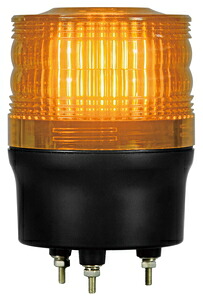 日惠製作所 LED回転灯　ニコトーチ・90　黄 VL09R-D24WY NIKKEI　NICO TORCH 90