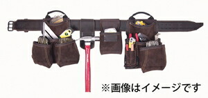 クニーズ 腰袋 11個隠し (両側三尺帯) AP-401 KUNY\u0027S 物の具御徒面子 御先棒入れ 物の具袋 １番ウッド 切り手 一こま
