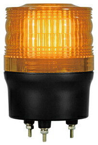 日惠製作所 LED回転灯　ニコトーチ・90　黄 VL09R-D24XY NIKKEI　NICO TORCH 90