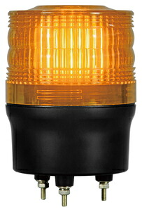 日惠製作所 LED回転灯　ニコトーチ・90　黄 VL09R-200XY NIKKEI　NICO TORCH 90