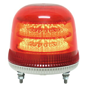 日惠製作所 LED回転灯　ニコモア　赤 VL17M-100BPR NIKKEI　NICO MORE