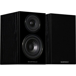 ワーフェデール 2ウェイ・ブックシェルフ型バスレフ（ブラックアッシュ）【ありの実/2台1組】 DIAMOND12.1-BK Wharfedale 金剛石