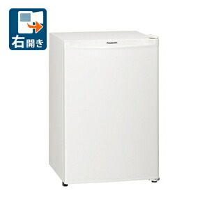 （標準尺度据え付ける料込_Aｴﾘｱのみ）パナソニック 75L 1部屋の入り口電気冷蔵庫（直冷式）象牙色【右くい違い】 NR-A80D-W Panasonic 電気冷蔵庫 小型 1部屋の入り口 [NRA80DW]
