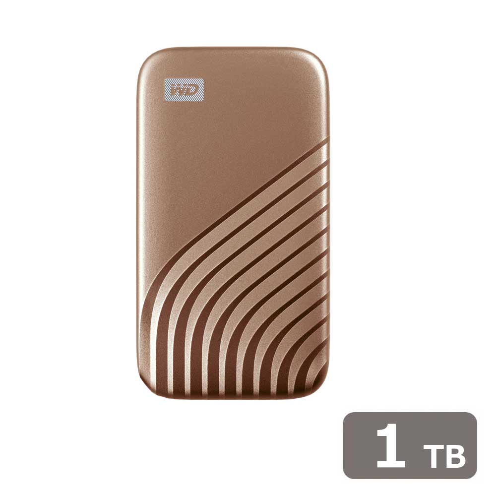 SanDisk Professional|サンディスクプロフェッショナル My Passport SSD USB 10Gbps(USB 3.2 Gen 2) ポータブルSSD 1TB ゴールド USB-Cケーブル・USB-A変換アダプタ付属【PS5/PS4/PS4 PRO 動作確認済】 WDBAGF0010BGD-JESN|Joshin web 家電とPCの大型専門店