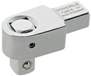 STAHLWILLE トルクレンチ差替ヘッド (1/4”固定) (58241004) 734F/4 スタビレー
