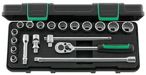 STAHLWILLE (3/8”SQ) ソケット鍵仕掛ける 19点 (96024132) 45/14/5IKN スタビレー