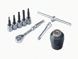 KTC(京都機械工具) 6.3sq ビットソケットレンチセット 9点 トルクルモデル TB209TQ KTC