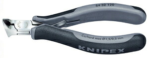 クニペックス エレクトロニクスエンドカッティングニッパー 120mm 静電気防止 64 32 120 ESD KNIPEX｜Joshin web 家電とPCの大型専門店 8,178円