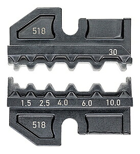 クニペックス 圧着ダイス型 (97 43 200用) 97 49 30 KNIPEX DIY・工具-挟み工具