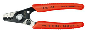 クニペックス 光ファイバー用ストリッパー 130mm (台紙付き) 12 82 130 KNIPEX