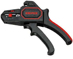 クニペックス 自動ワイヤーストリッパー 180mm (台紙付き) 12 62 180 KNIPEX