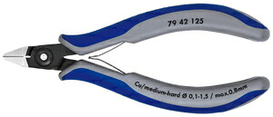 クニペックス エレクトロニクスニッパー 125mm 79 42 125 KNIPEX 8,694円