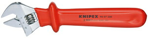 クニペックス 絶縁モンキーレンチ 250mm 98 07 250 KNIPEX|Joshin web 家電とPCの大型専門店