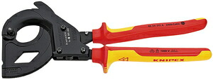 クニペックス 絶縁ラチェットケーブルカッター SWA用 315mm 95 36 315 A KNIPEX|Joshin web 家電とPCの大型専門店