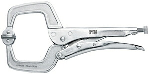 クニペックス グリッププライヤー 280mm 42 44 280 KNIPEX