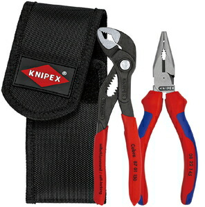 クニペックス ミニコブラ+ニードルノーズペンチセット (2本組) 00 20 72 V06 KNIPEX