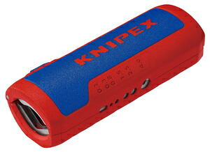 クニペックス コルゲートパイプカッター ストリッパー付き 100mm (台紙付き) 90 22 02 SB KNIPEX コルゲートチューブ