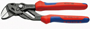 クニペックス プライヤーレンチ 180mm (台紙付き) 86 02 180 SB KNIPEX