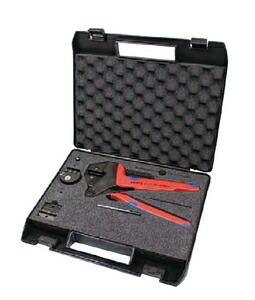 クニペックス クリンピングシステムプライヤーセット 200粍 MC4用 97 43 200 MC4 KNIPEX