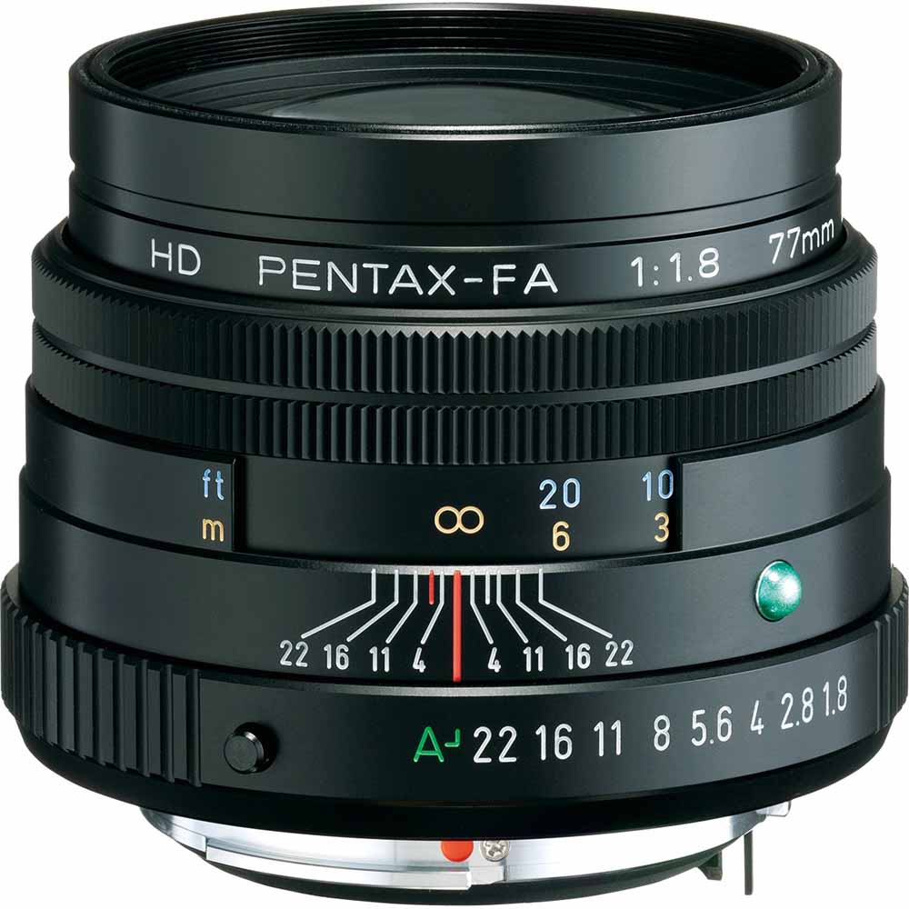 ペンタックス HD PENTAX-FA 77mmF1.8 Limited（ブラック） HDFA77/1.8BK ※Kマウント用レンズ（フルサイズ対応）