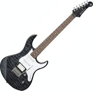ヤマハ エレキギター（トランスルーセントブラック） PAC212VQM-TBL YAMAHA　PACIFICA　PAC200 series｜Joshin web 家電とPCの大型専門店