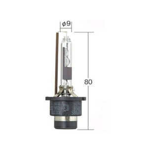小糸製作所 純正交換HIDバルブ　D2R　リフレクタータイプヘッドランプ用　ECE認証取得品　1個入り 3503K Koito