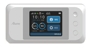 NEC｜エヌイーシー 11ac相応う LTEモバイルルータ（LTE＋Wi-Fi）（デュアルSIM相応う）  PA-MR10LN-SW