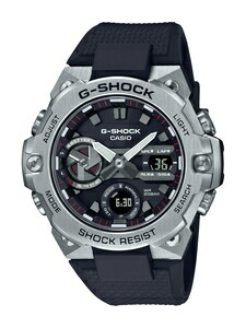 カシオ 【国内定め事品】G-SHOCK（ジーショック） G-STEEL ソーラー メンズ手合い GST-B400-1AJF [GSTB4001AJF]【返品カテゴリー化A】
